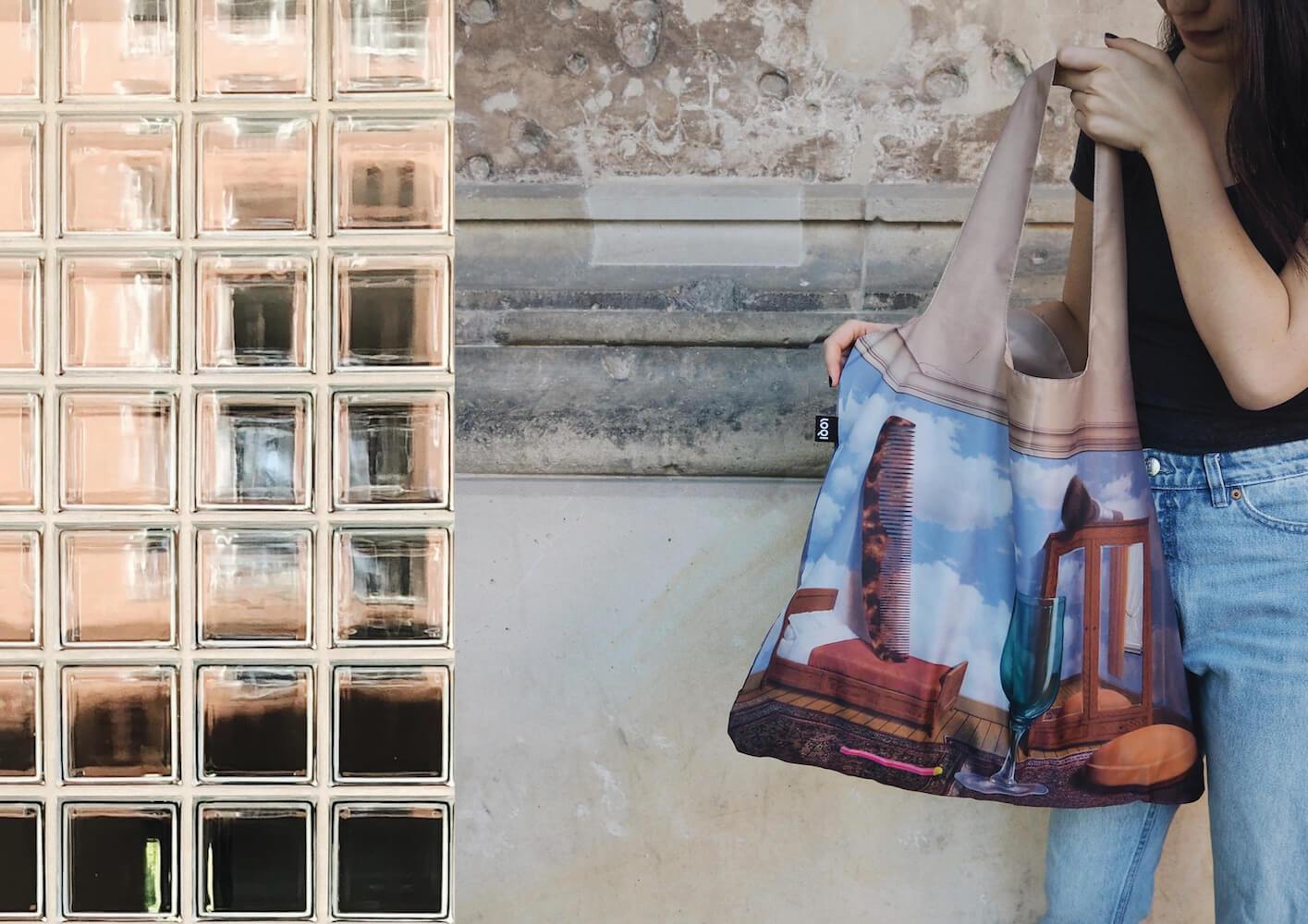 Sac shopping - Magritte "Personal Values" Loqi